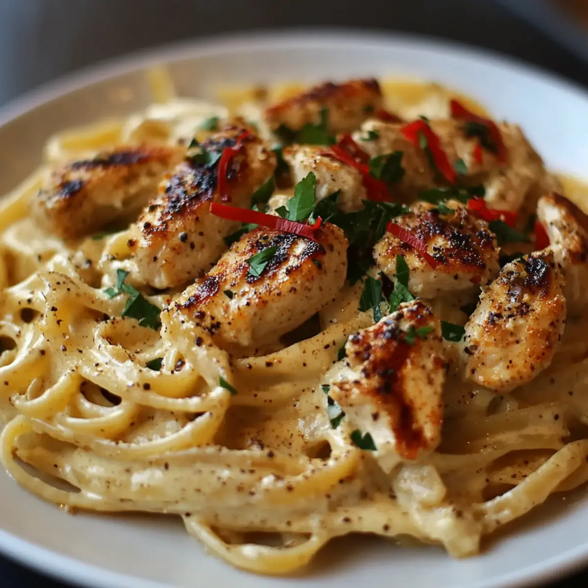 Creamy Cajun Chicken Pasta