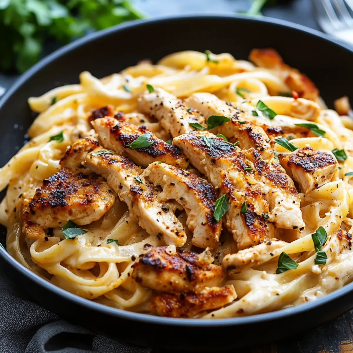 Creamy Cajun Chicken Pasta
