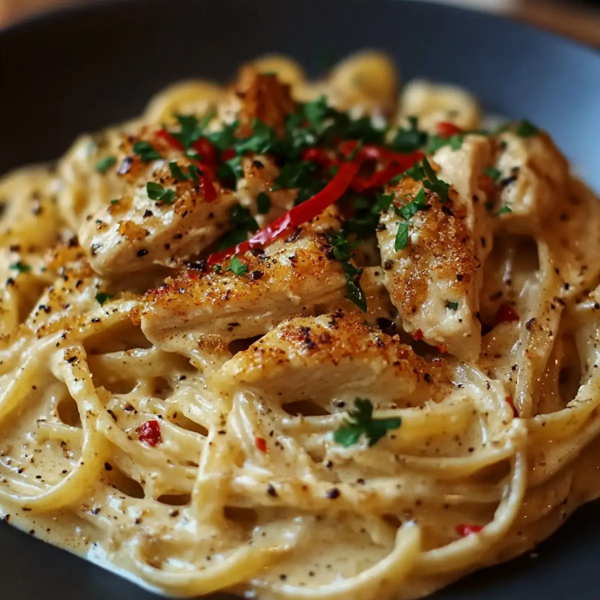 Creamy Cajun Chicken Pasta