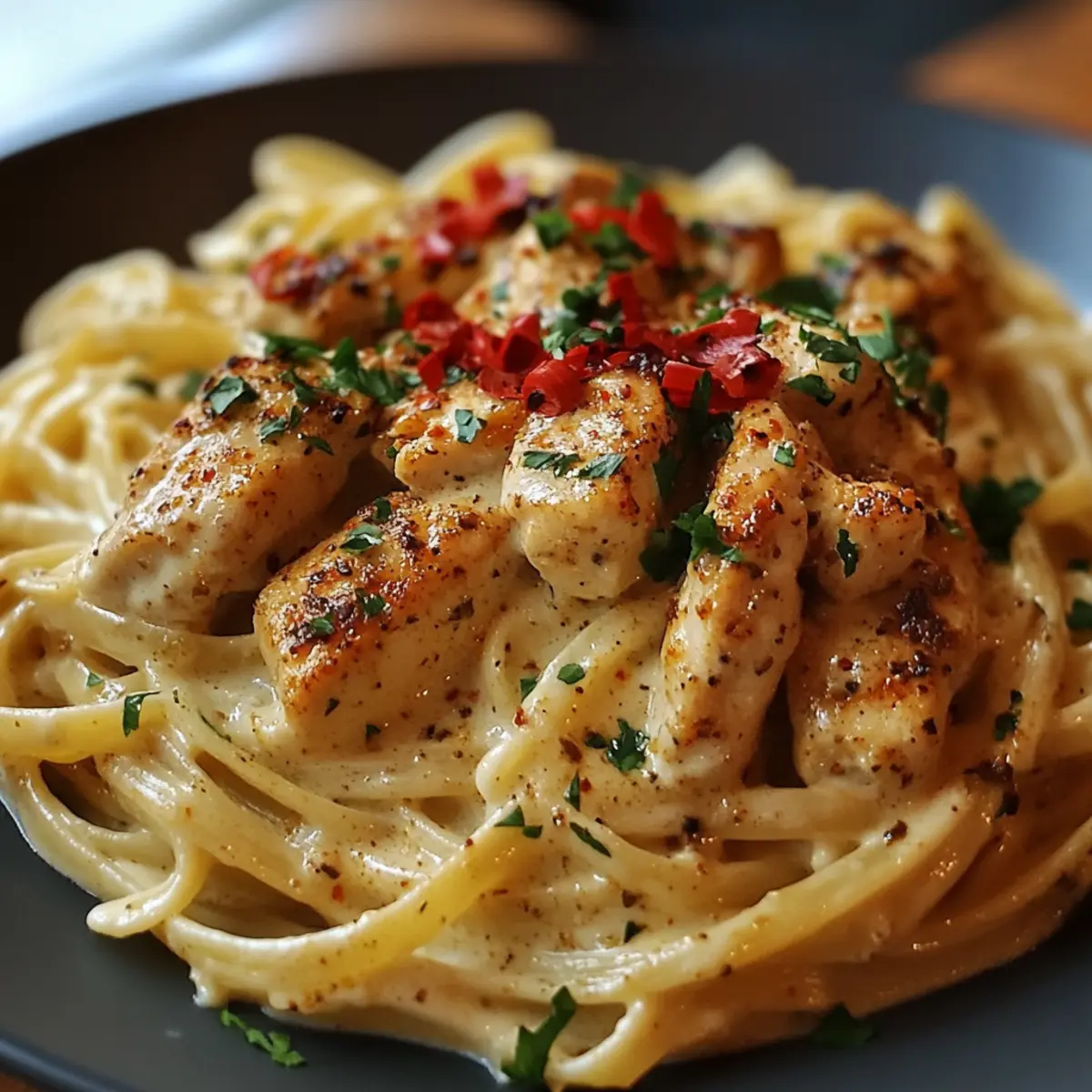 Creamy Cajun Chicken Pasta