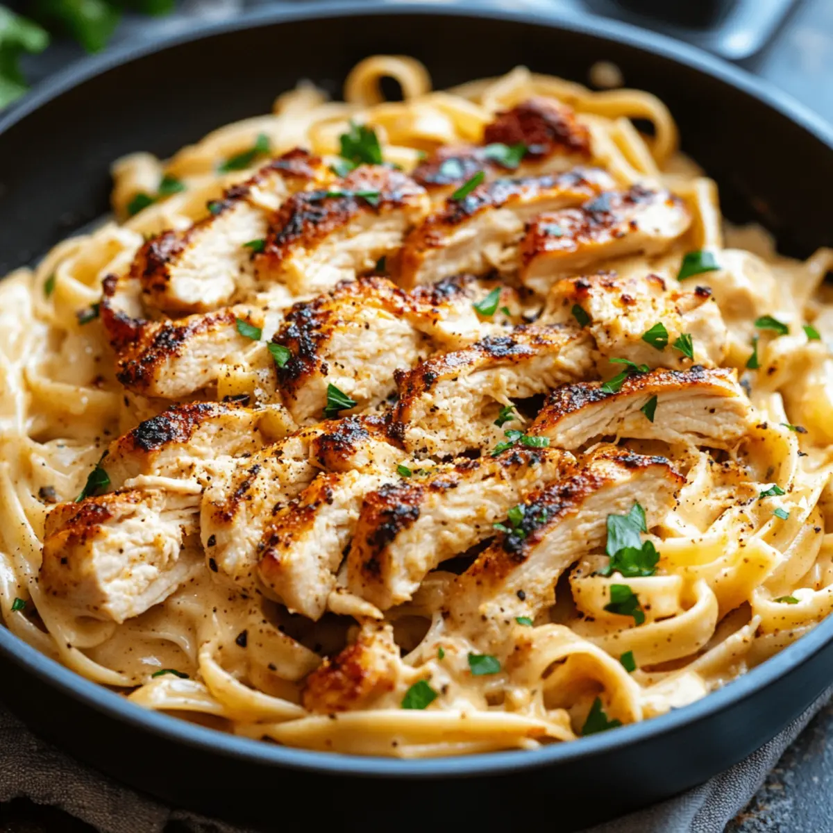 Creamy Cajun Chicken Pasta