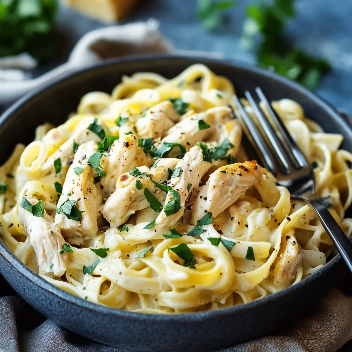 Dairy‑Free Chicken Alfredo