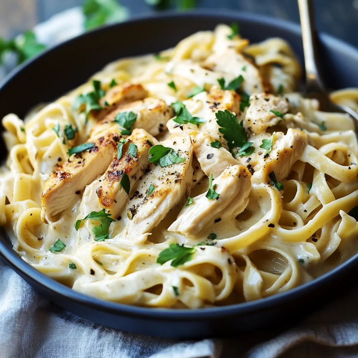 Dairy‑Free Chicken Alfredo