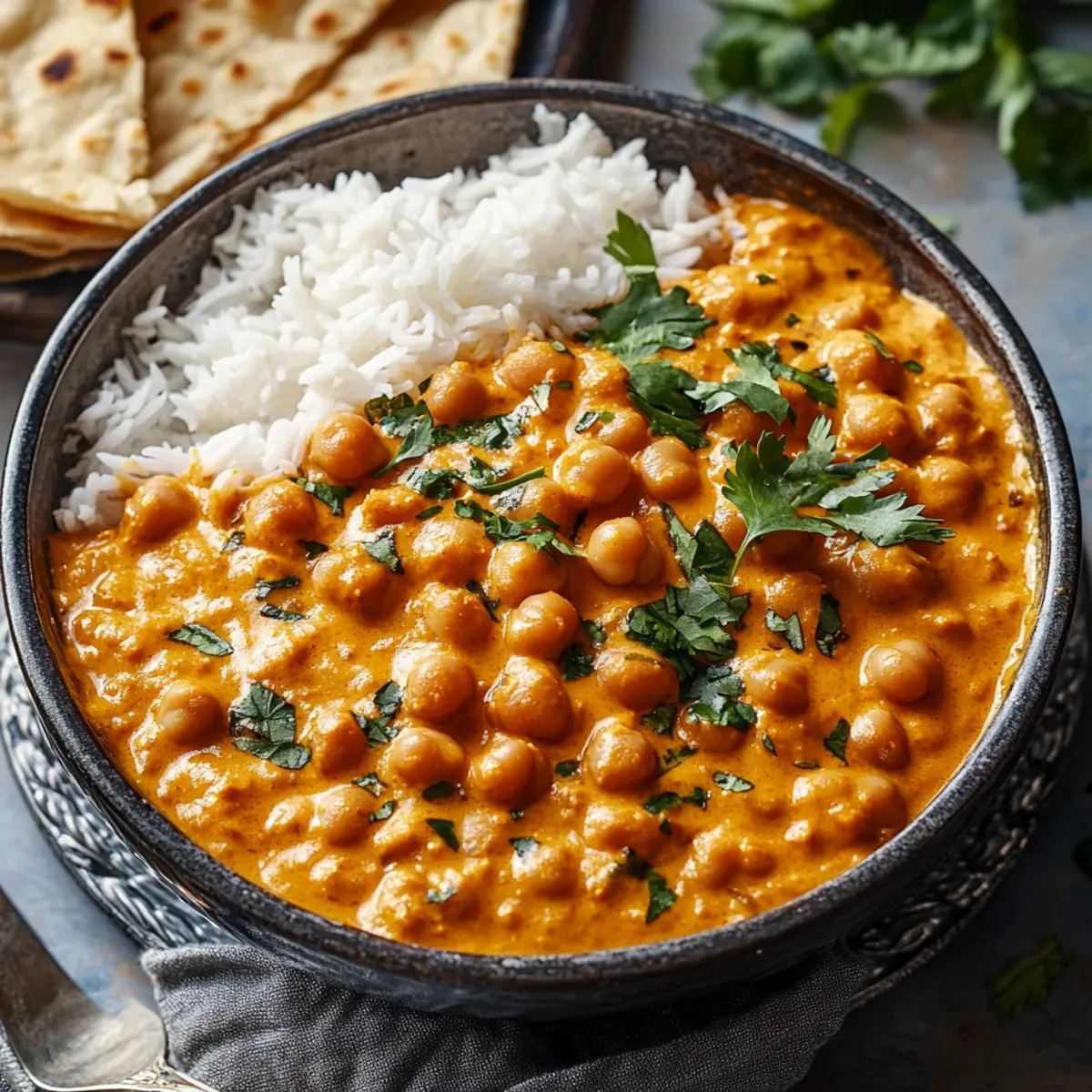 Indian Butter Chickpeas