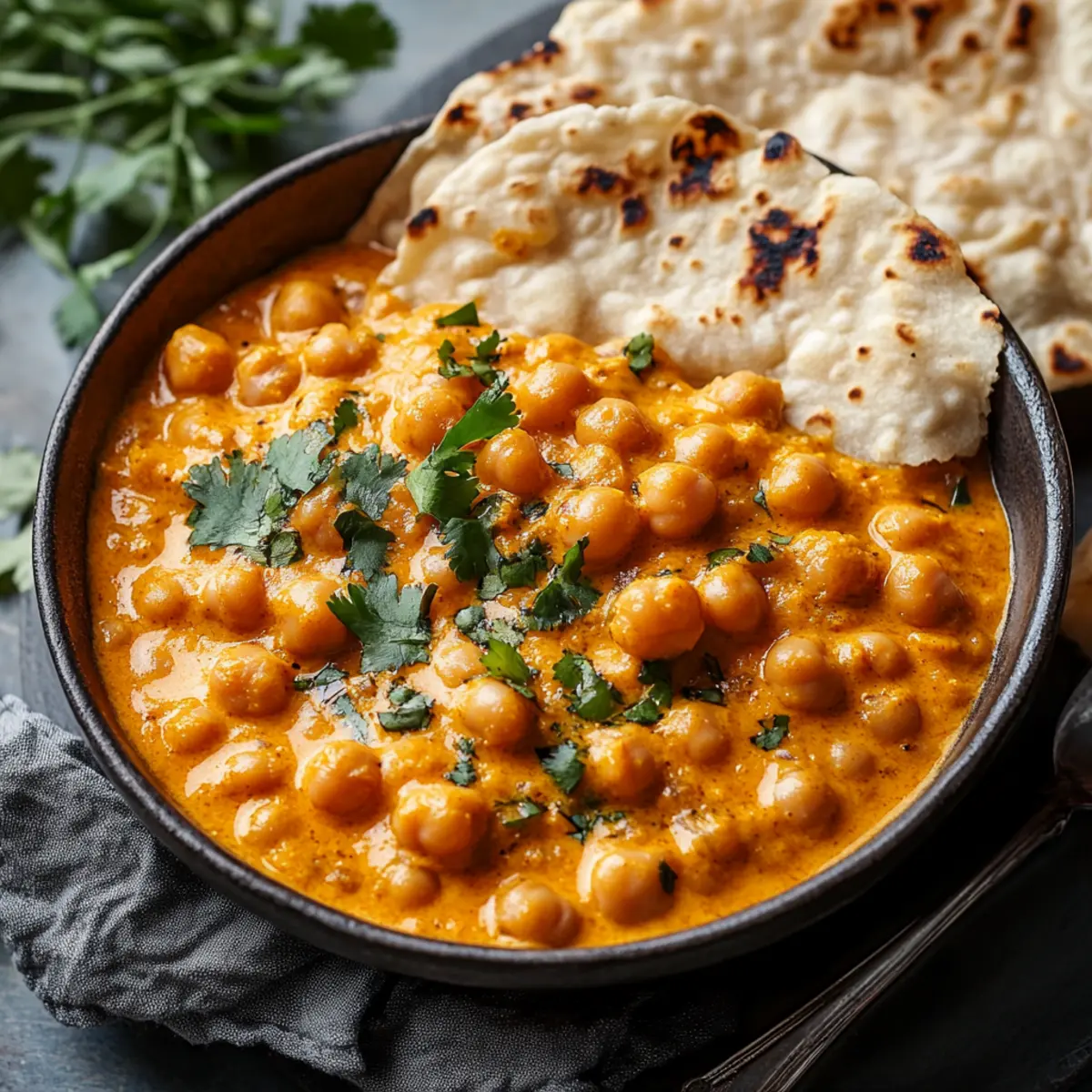 Indian Butter Chickpeas