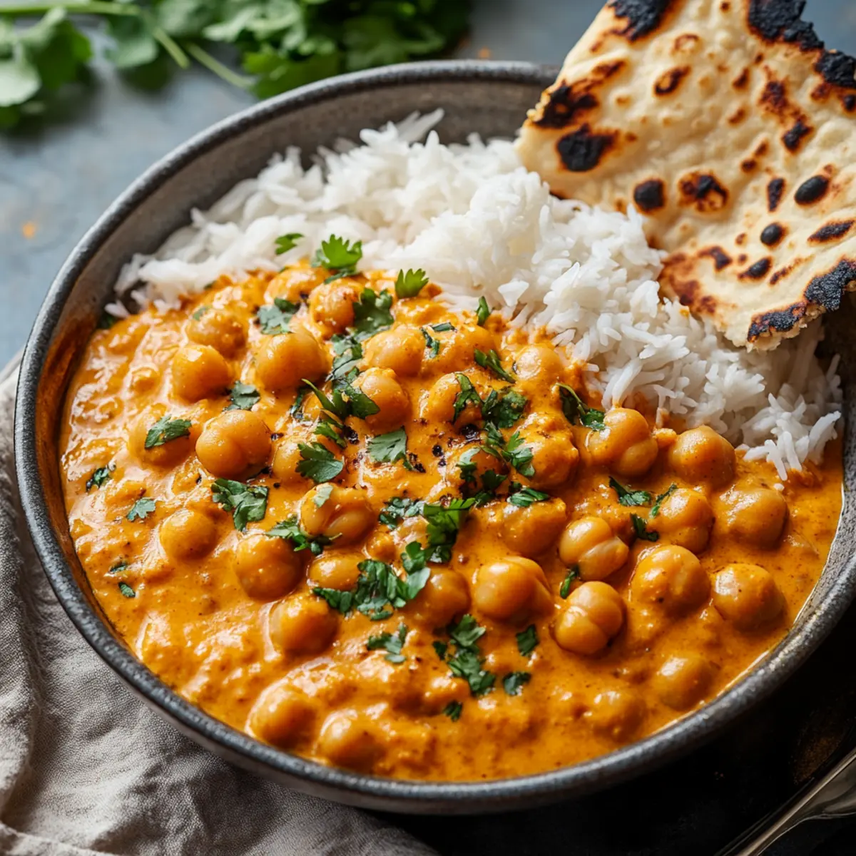 Indian Butter Chickpeas