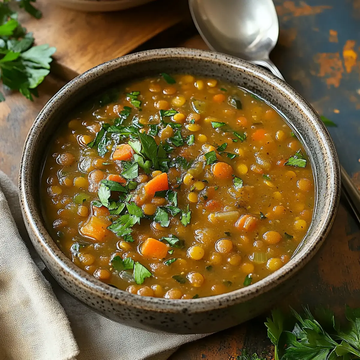 Lentil Soup