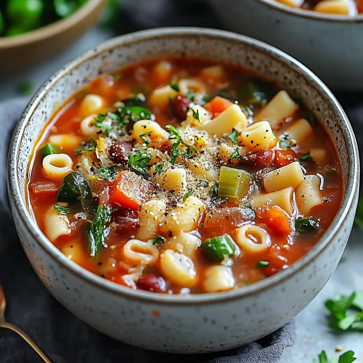 Minestrone Soup