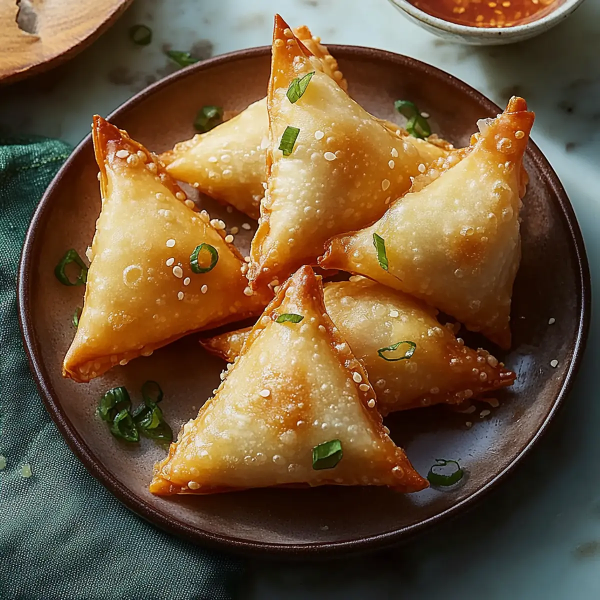 Rice Paper Crab Rangoons