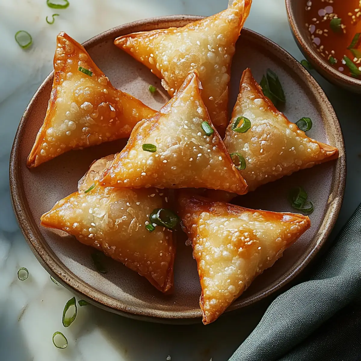 Rice Paper Crab Rangoons