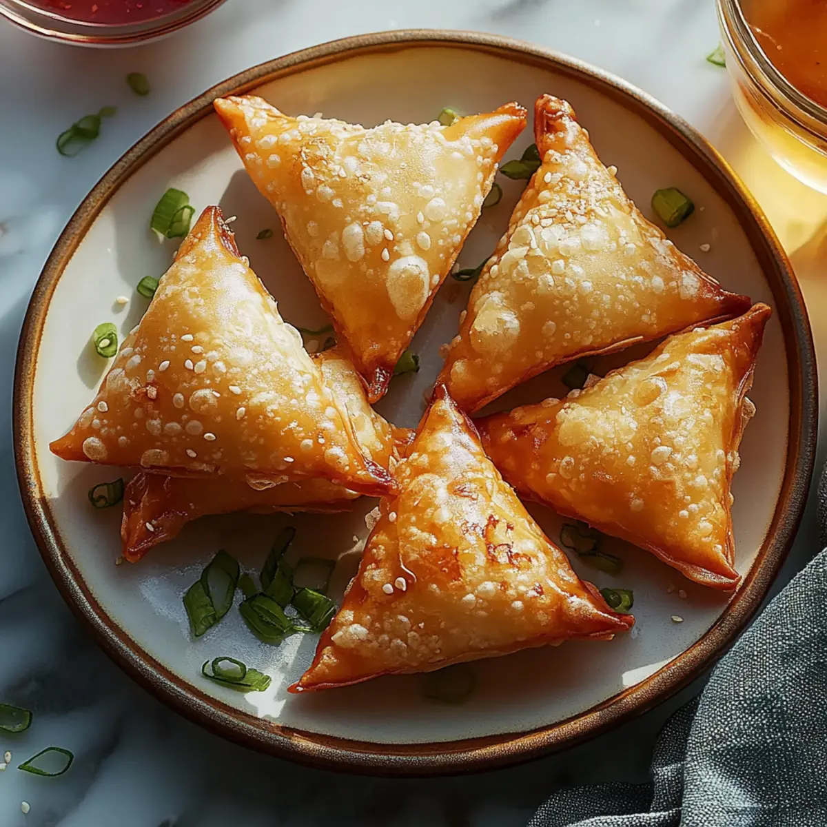 Rice Paper Crab Rangoons