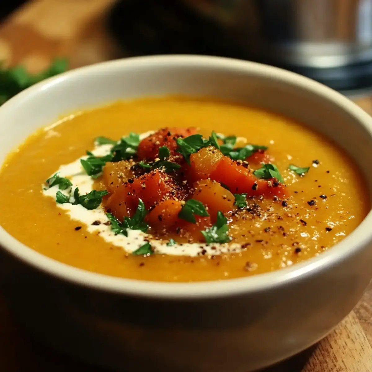 Roasted Vegetable Soup