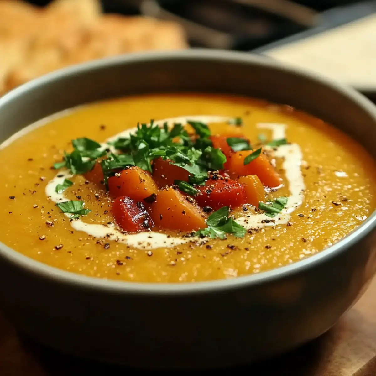 Roasted Vegetable Soup