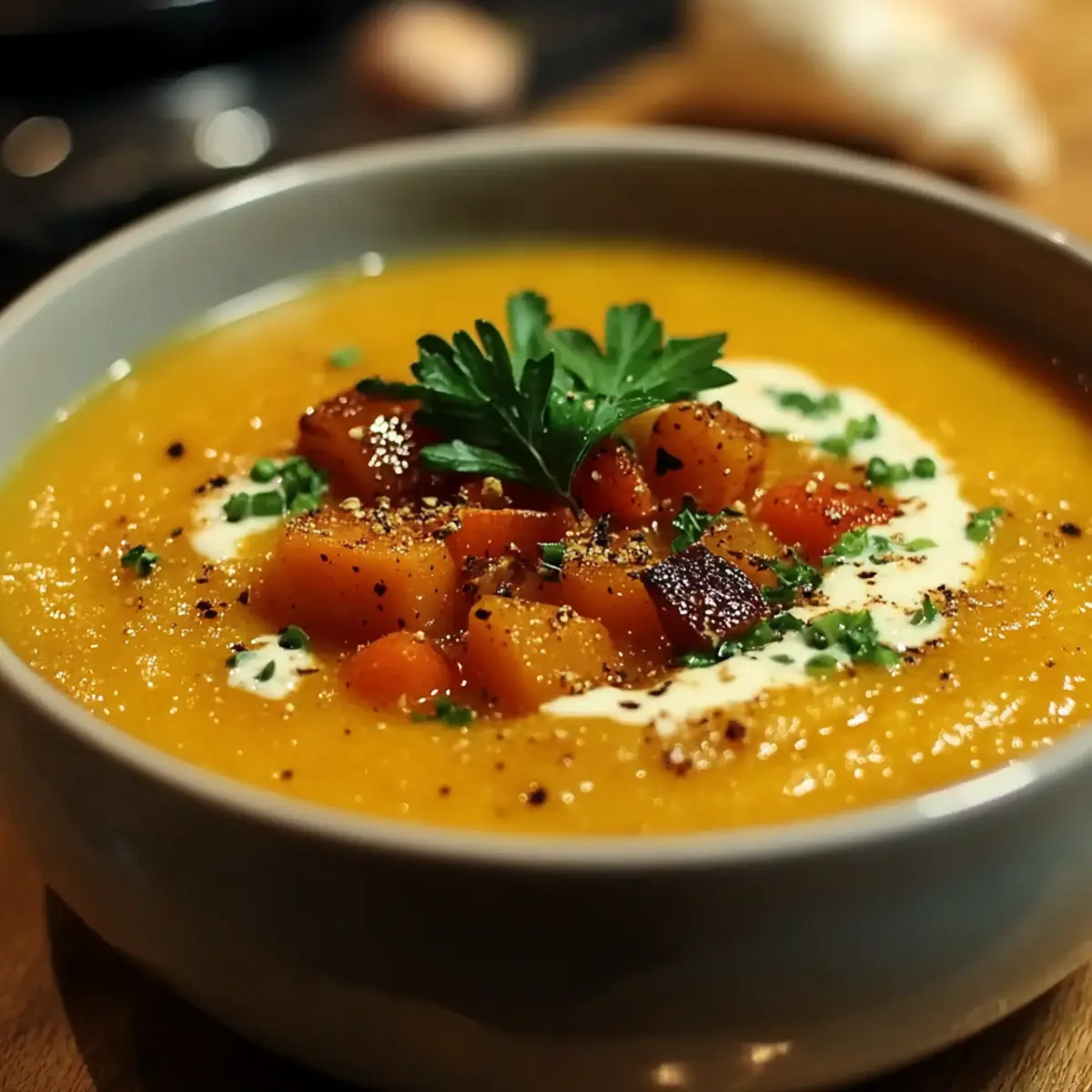 Roasted Vegetable Soup
