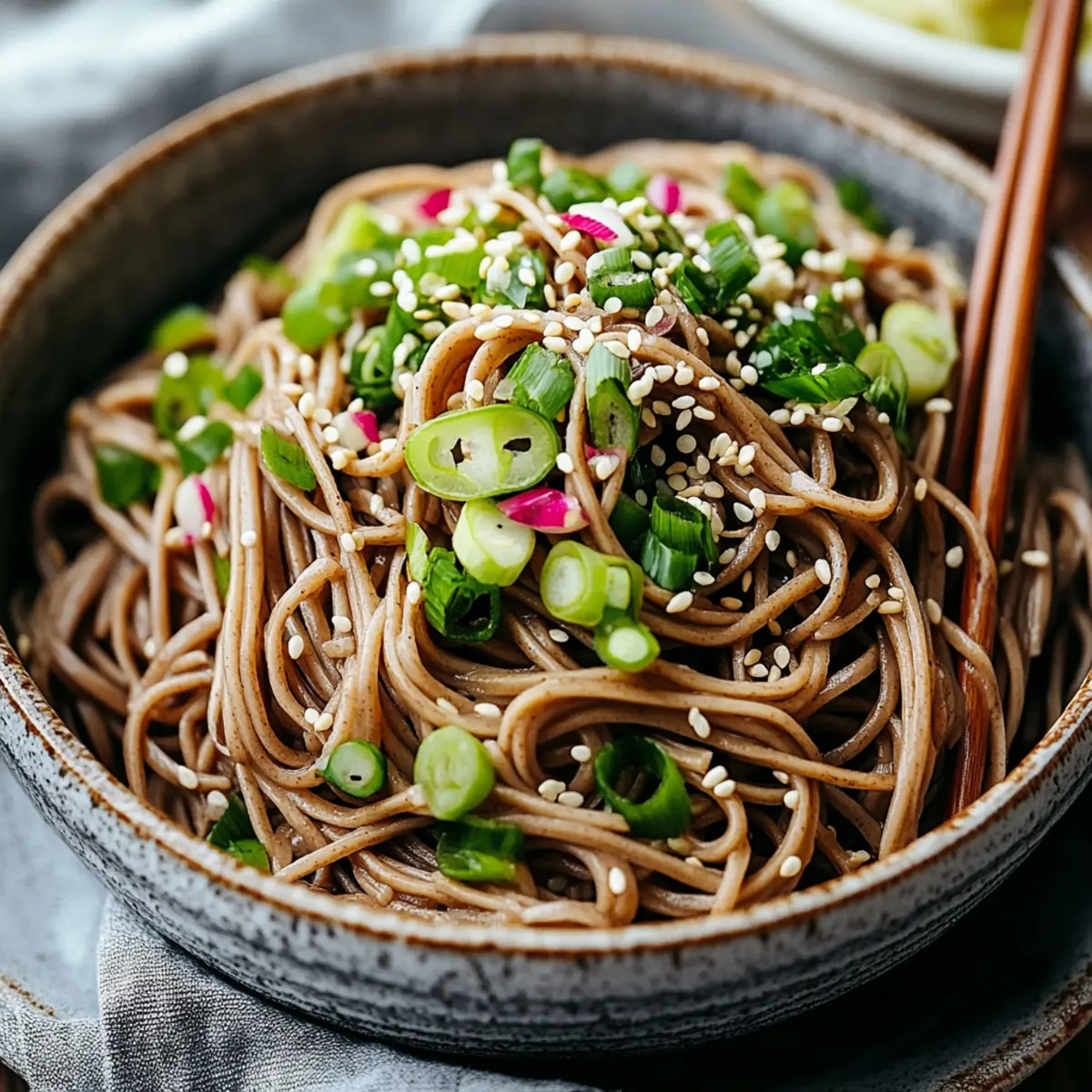 Sesame Soba Noodles