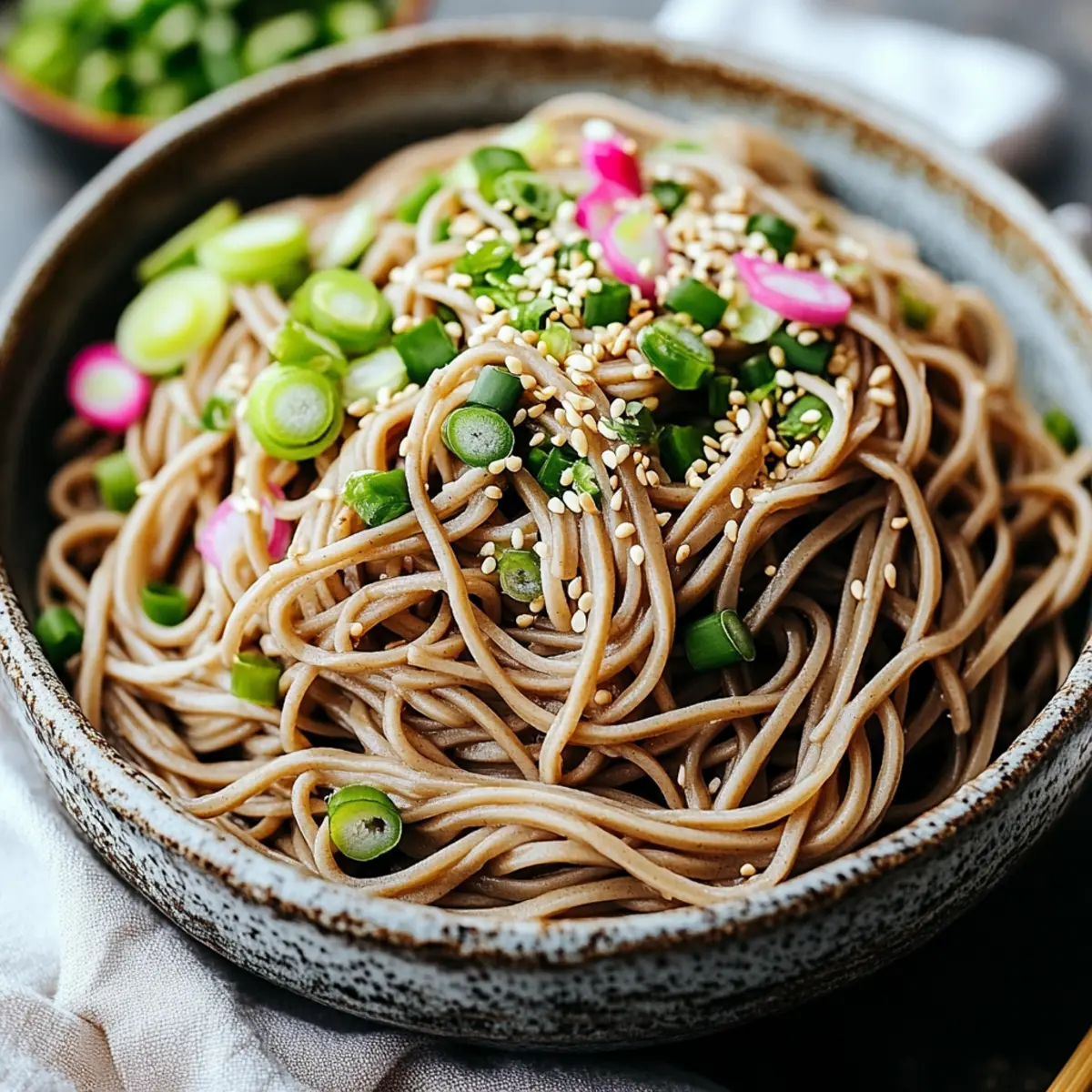 Sesame Soba Noodles