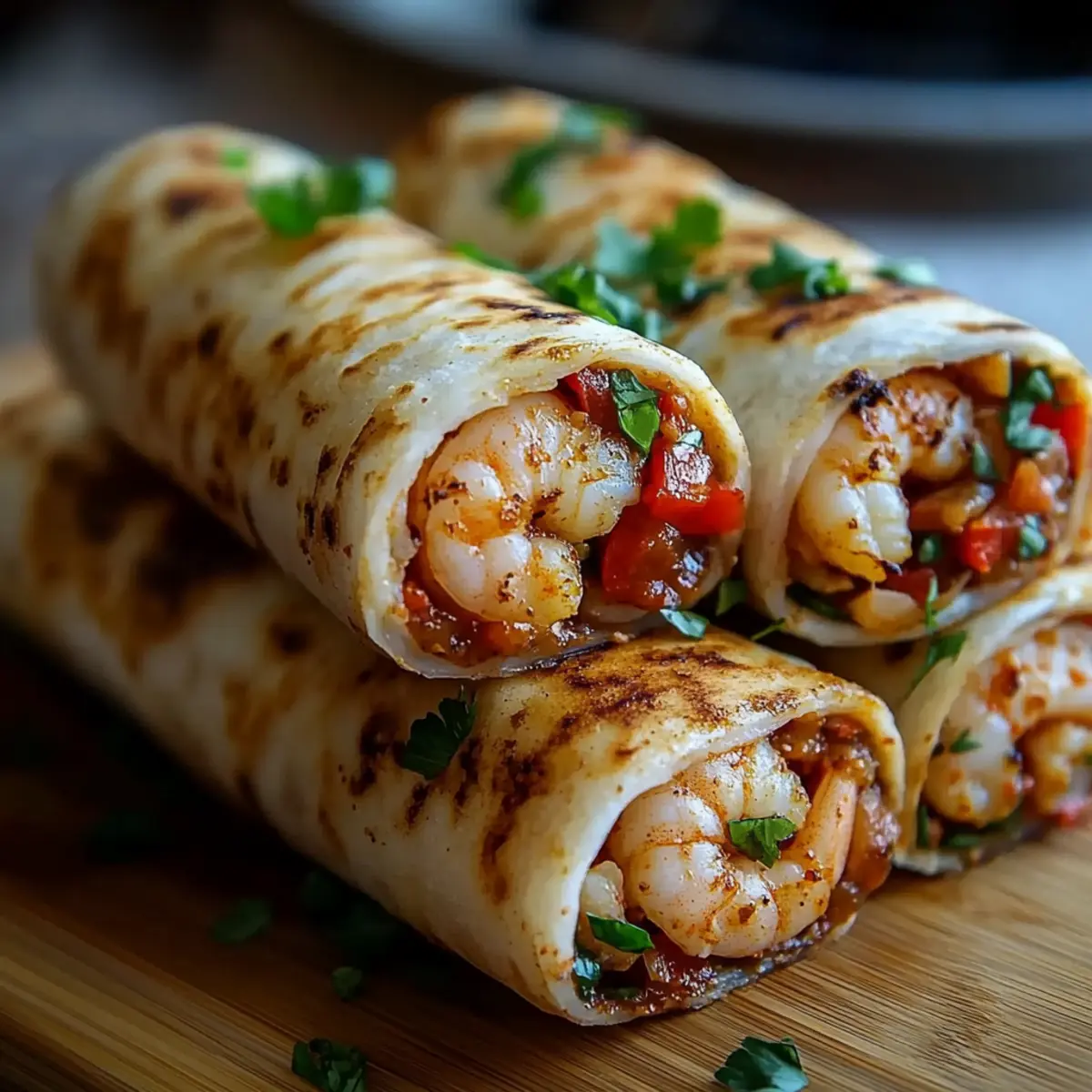 Shrimp-Crab Fajita Roll-Up Bombs
