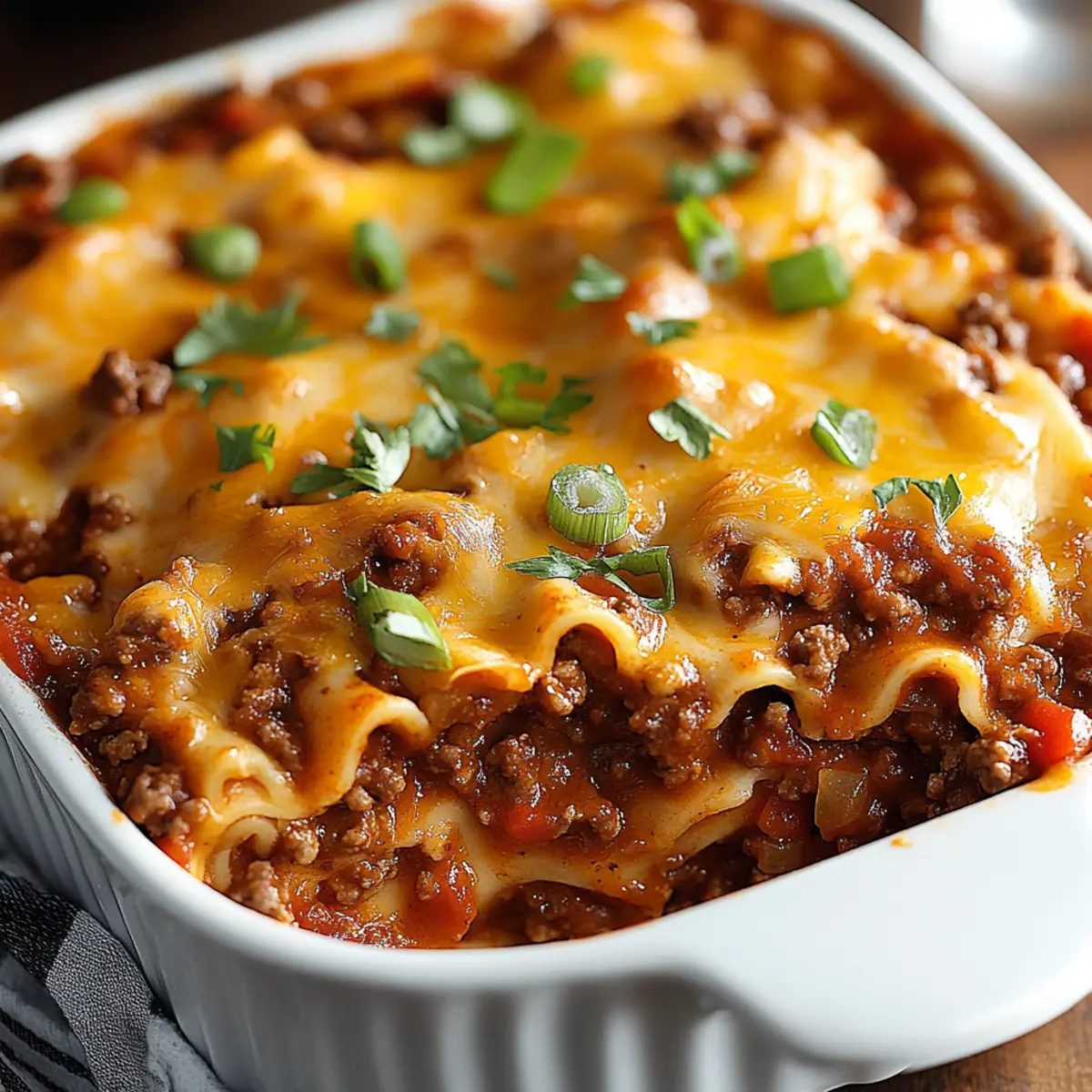 Sloppy Joe Casserole with Manwich