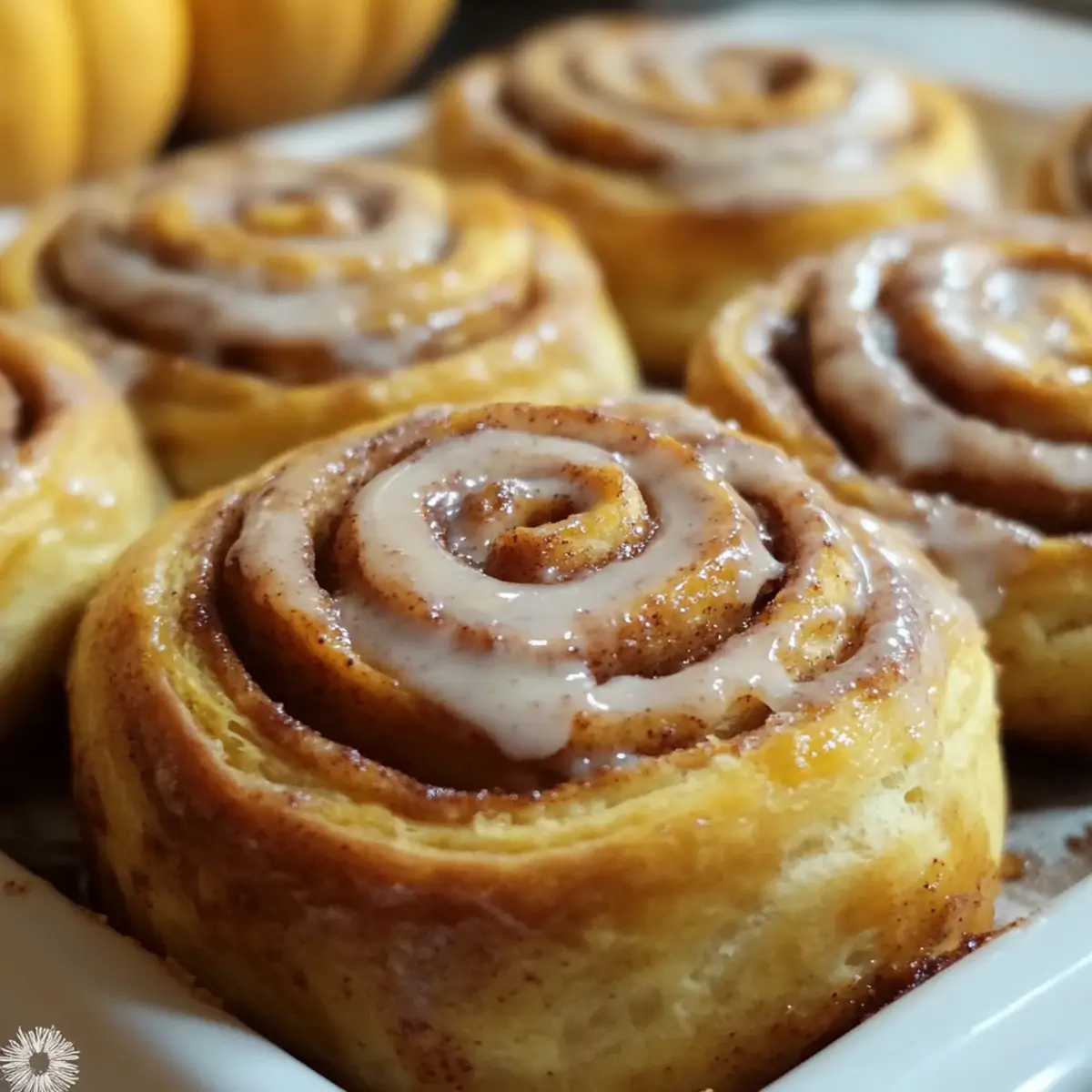 Small Batch Pumpkin Cinnamon Rolls